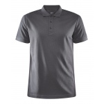 Craft Sport-Polo Core Unify (funkcjonalny poliester z recyklingu) granitowy męski